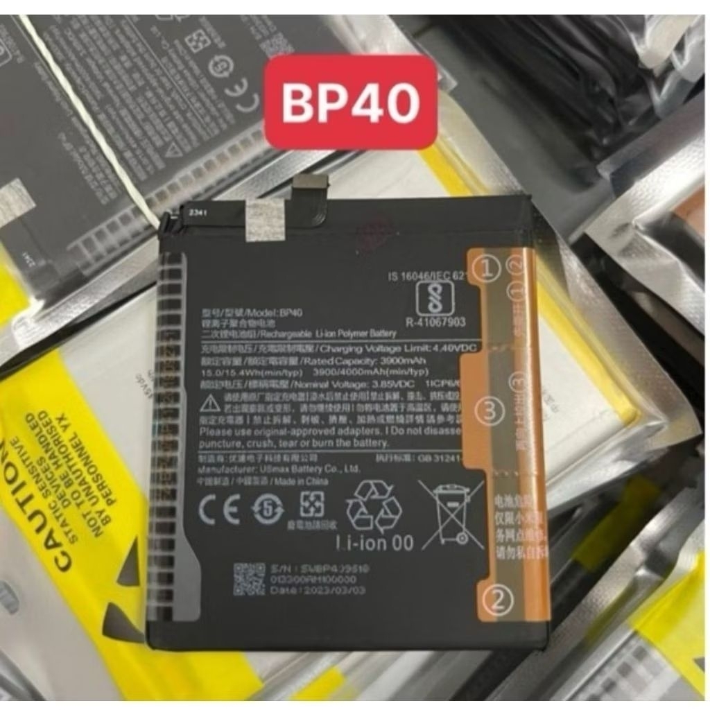 Baterai Batre HP XIAOM Mi 9T / Mi 9T PRO Model Battery Batrei BP40 BP-40