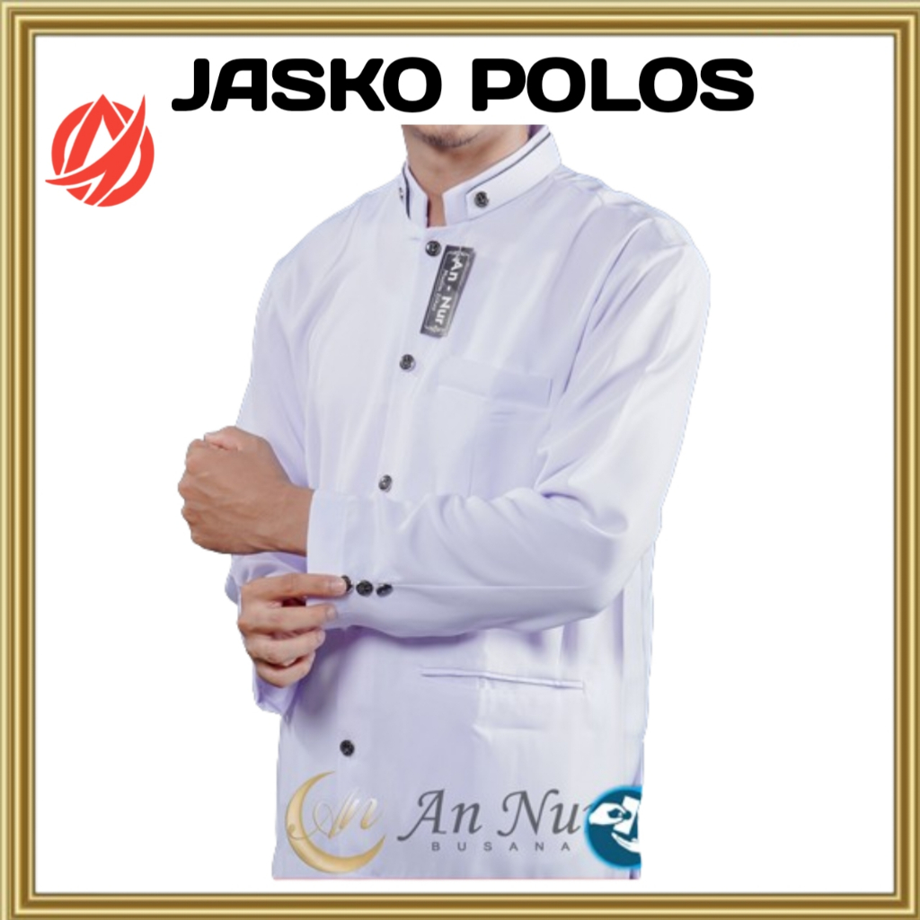 JASKO JAS KOKO POLOS DEWASA LENGAN PANJANG