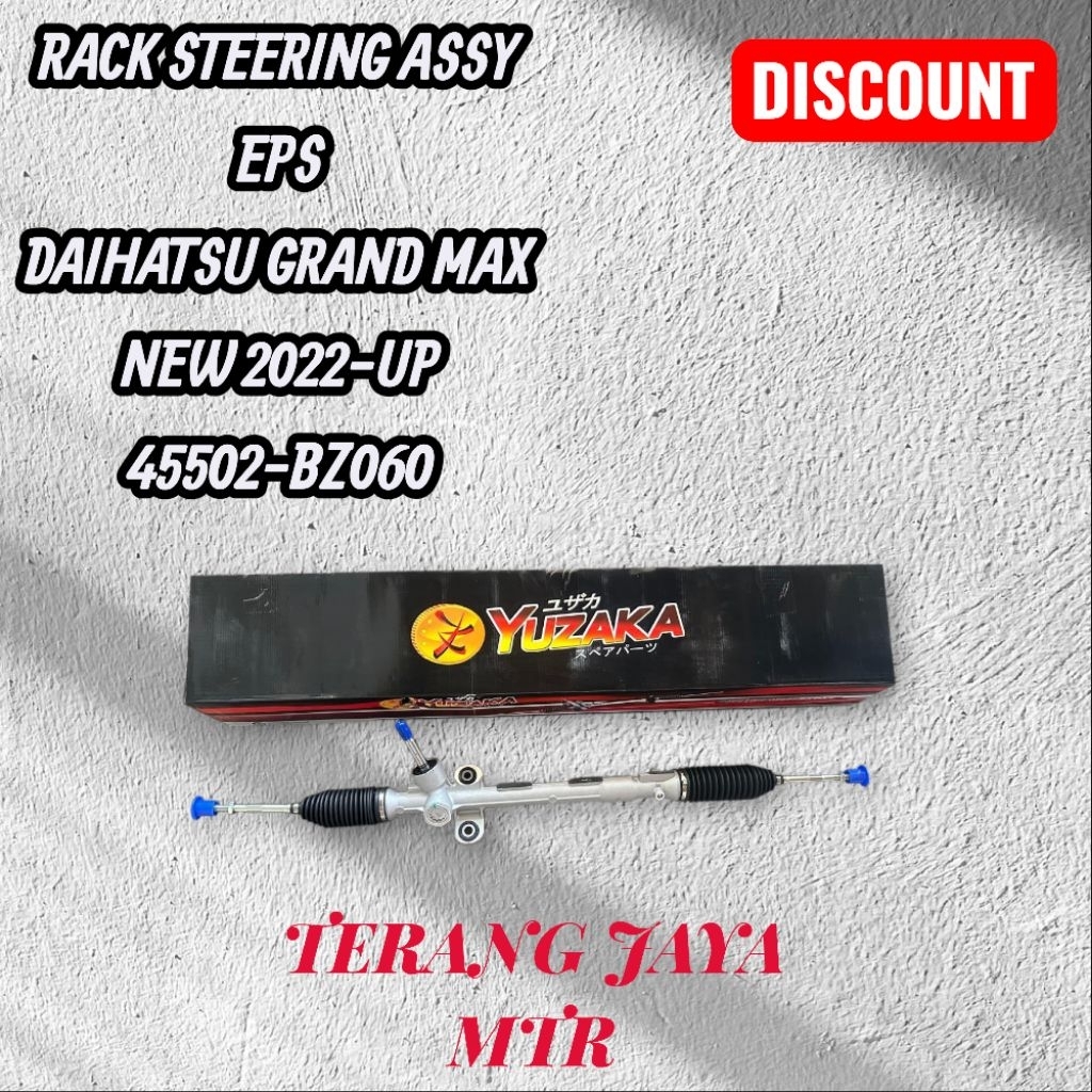 RACK STEERING ASSY EPS GRAND MAX NEW PICK UP 2022-UP (YUZAKA) 45502-BZ060