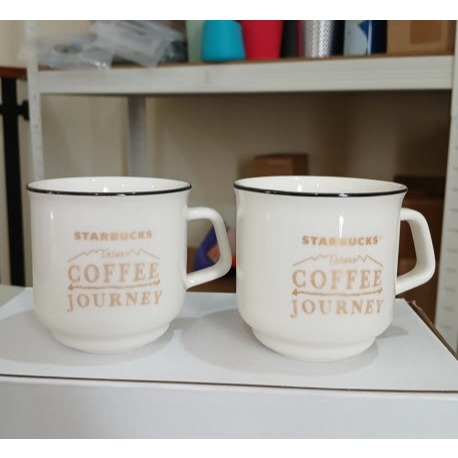 Mug Mini Starbucks Demitasse Espresso Mug Starbucks Taiwan Coffee Journey White Classic 3oz