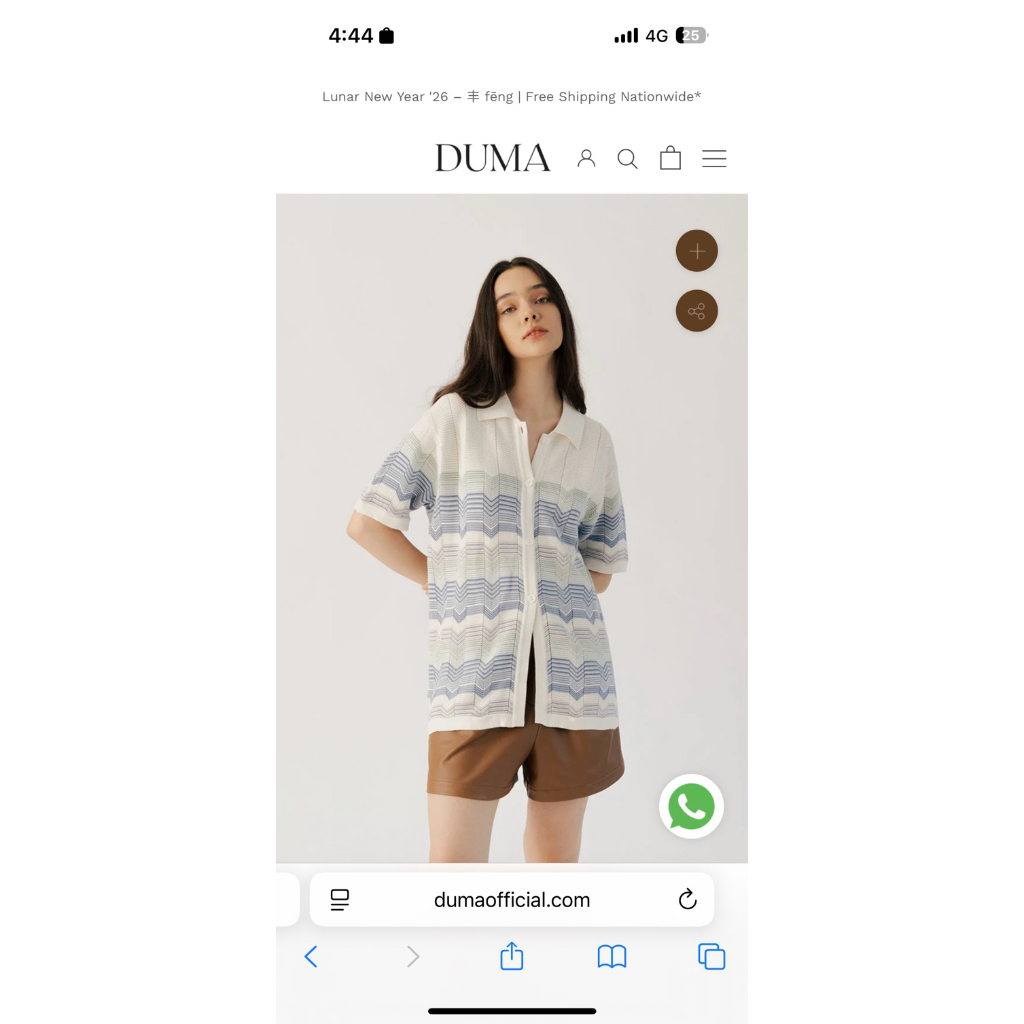 Duma jimi shirt blue