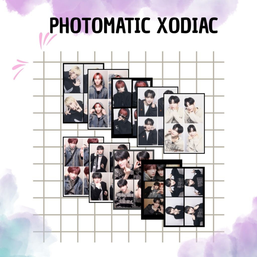 10 PCS PHOTOMATIC XODIAC - FANKIT XODIAC - FANKIT KPOP