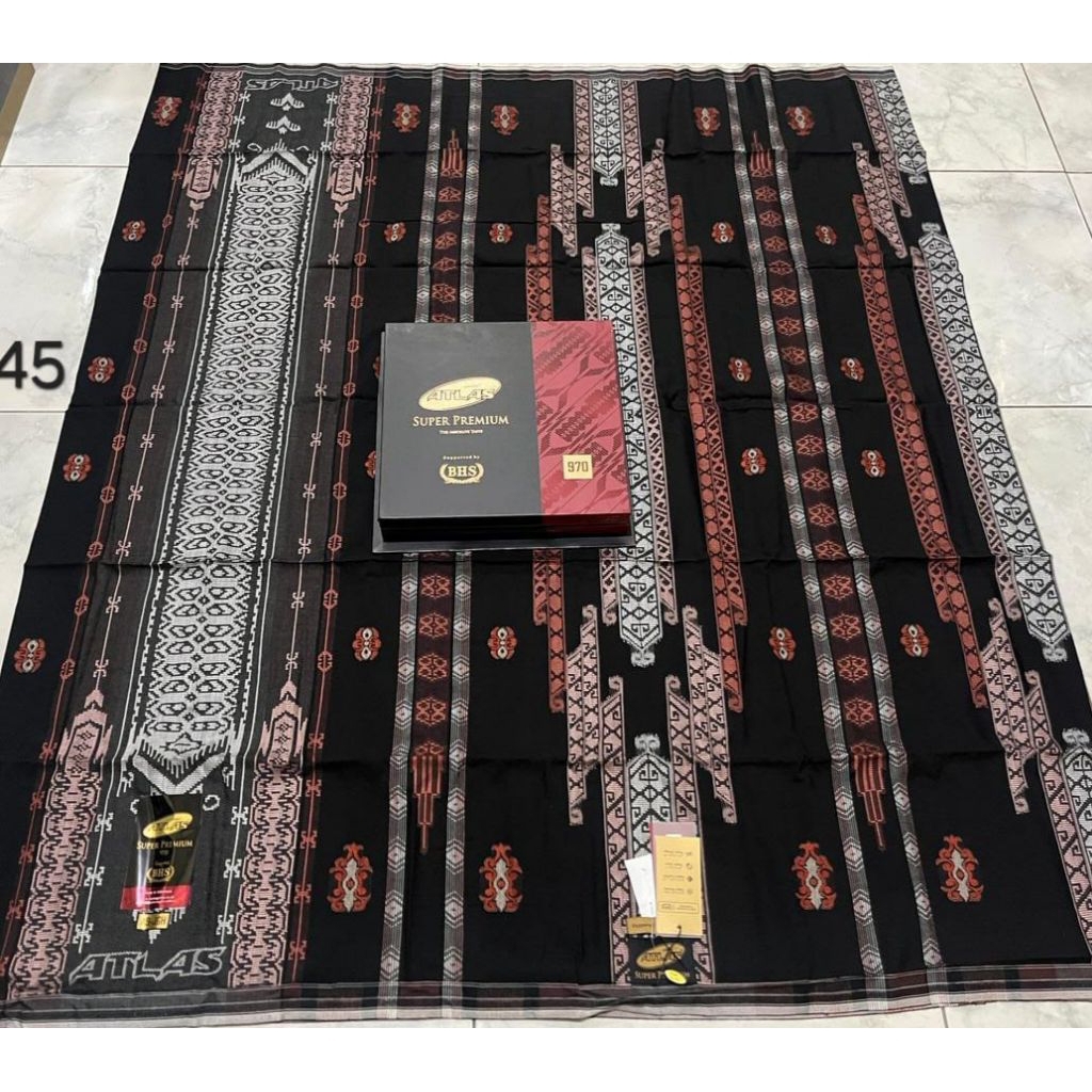 SARUNG ATLAS SUPER PREMIUM S.970 GOLD SONGKET
