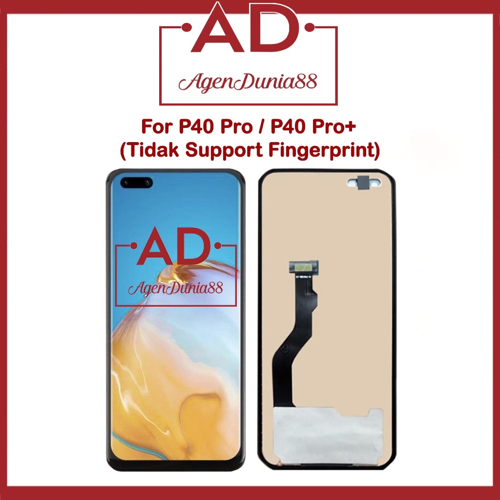 Agendunia88 Lcd For Huawei P40 Pro Plus - P40 Pro (No Fingerprint)