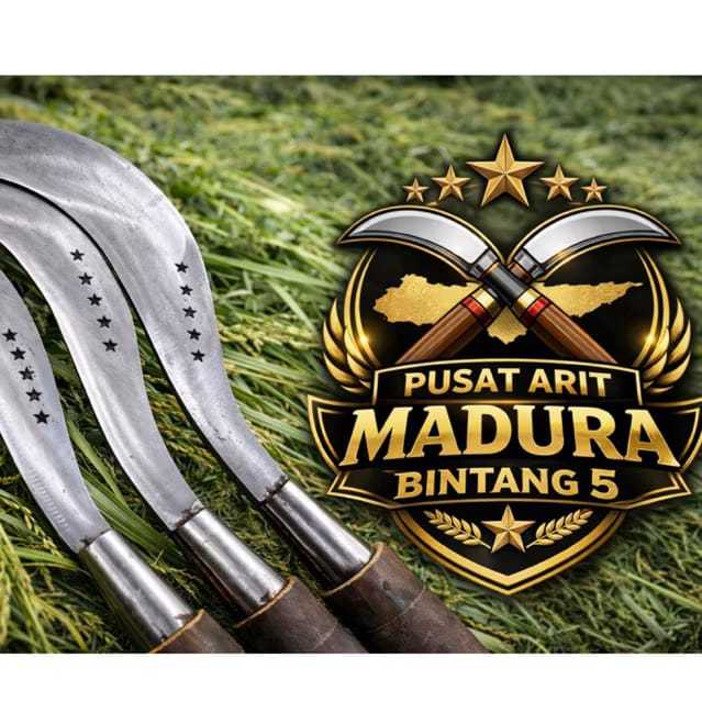 COD aret bintang lima ory madura alat pangkas rumput baja per asli