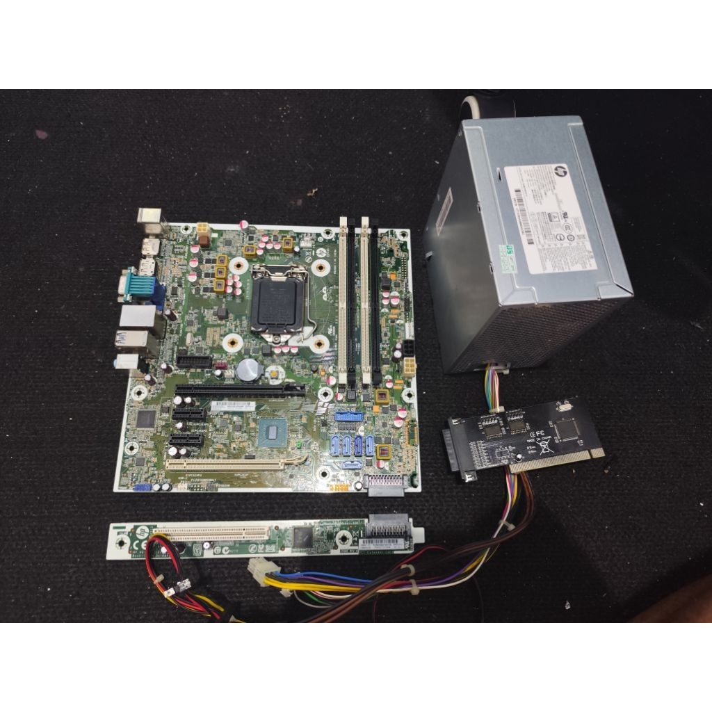 PART CPU HP EliteDesk 800 G2 SFF MAINBOARD DAN PSU motherboard