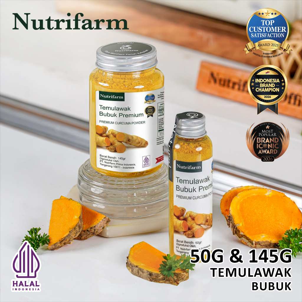 Nutrifarm Temulawak Bubuk 50g 145g