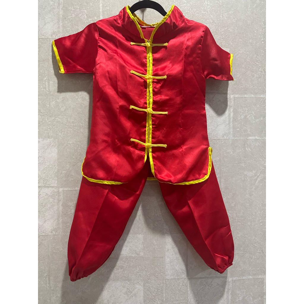 Preloved Setelan Cheongsam anak laki laki