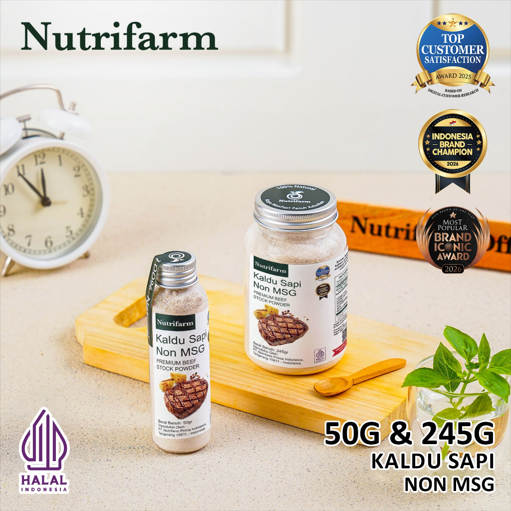 Kaldu Sapi 50g 245g Mpasi Bayi Non Msg Bubuk