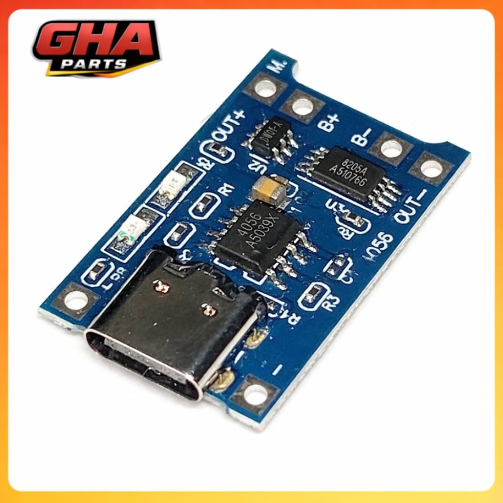 MODUL TP4056 modul charger dengan protection