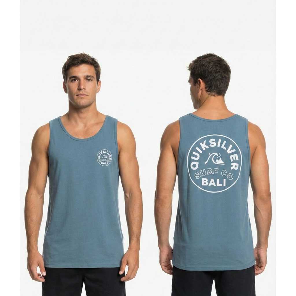 Kaos Singlet pria quiksilver original