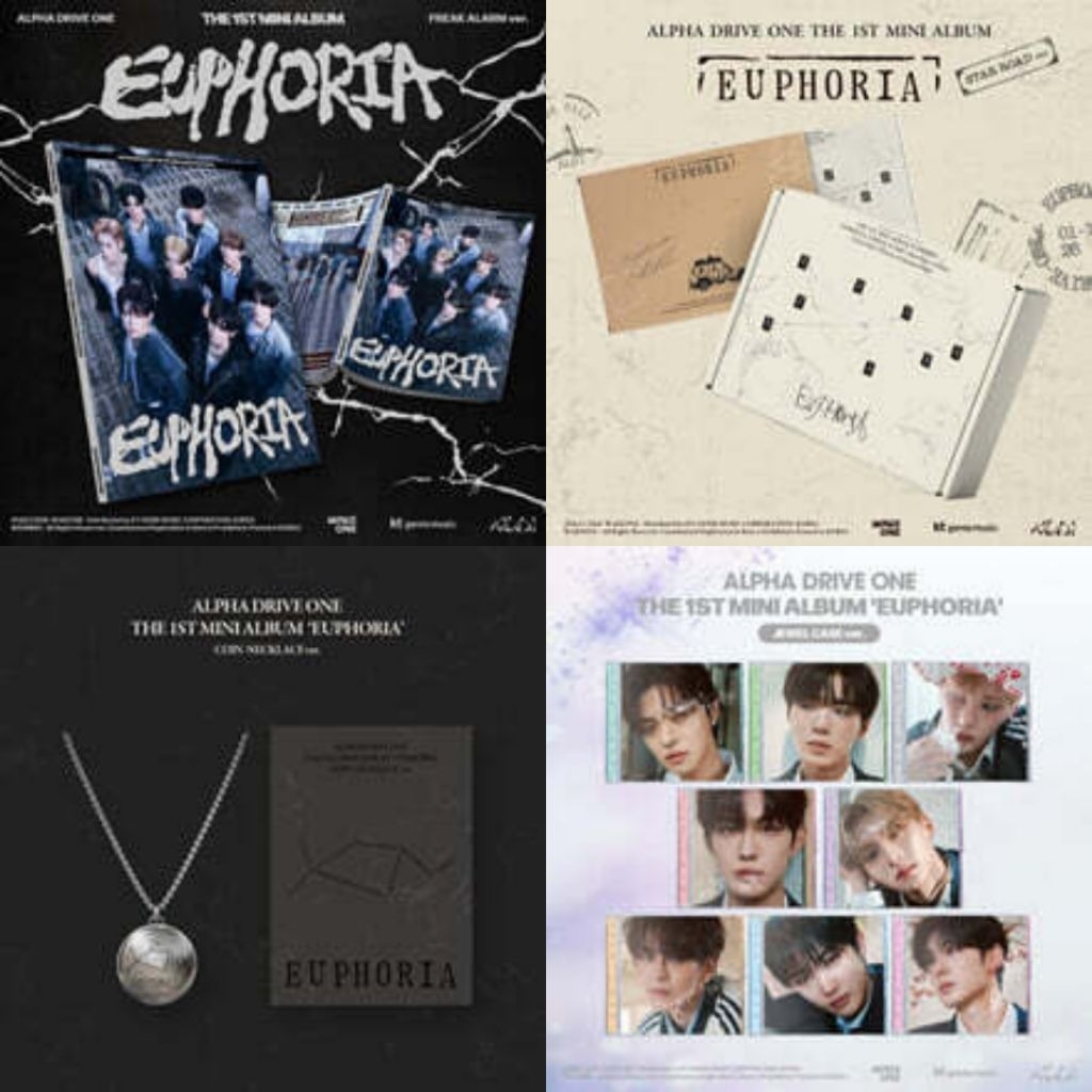 PO - Album ALD1 Euphoria - alpha drive one photocard Xinlong Anxin Sangwon Junseo Geonwoo Sanghyeon 