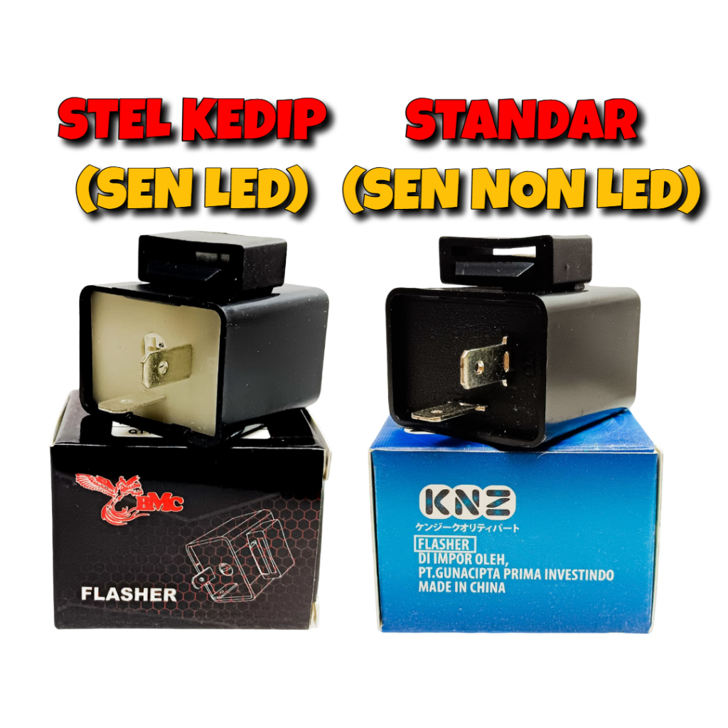 FLASHER FLASER FLESER / TOMSOL / LAMPU SEN SEIN / RITING RETENG LED / UNIVERSAL STANDAR STELAN KEDIP