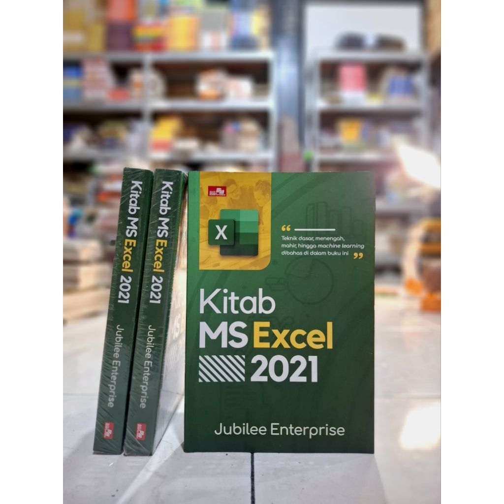 [ORIGINAL] BUKU KOMPUTER / KITAB MS EXCEL 2021 / JUBILEE ENTERPRISE