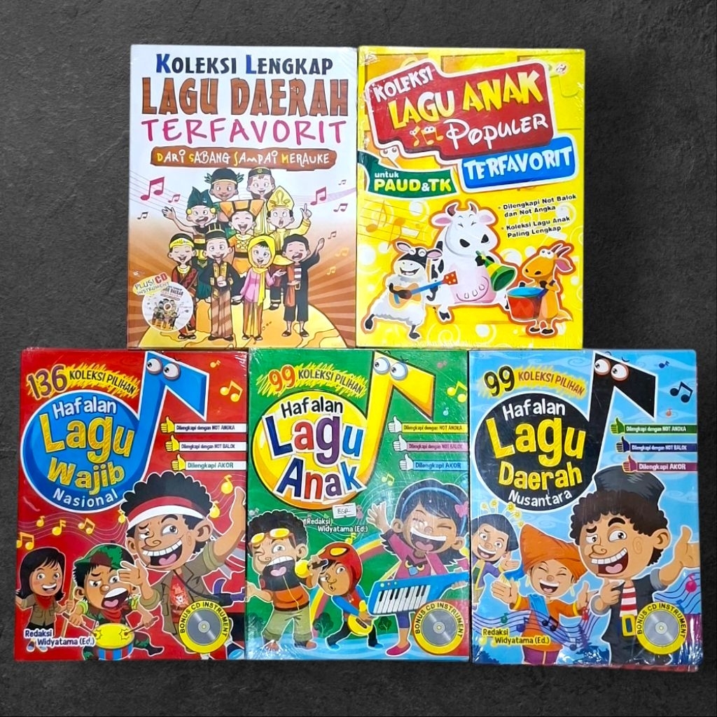 BUKU LAGU ANAK / BUKU LAGU DAERAH DAN WAJIB / BUKU LAGU NASIONAL ANAK ANAK / PERPUSTAKAAN UMUM / PER