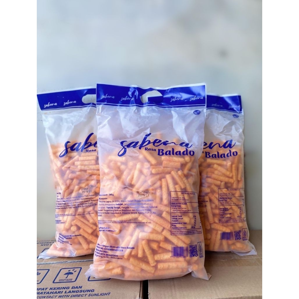 Sabena Stick 340gram Varian Rasa BALADO 1 dus isi 5 karung