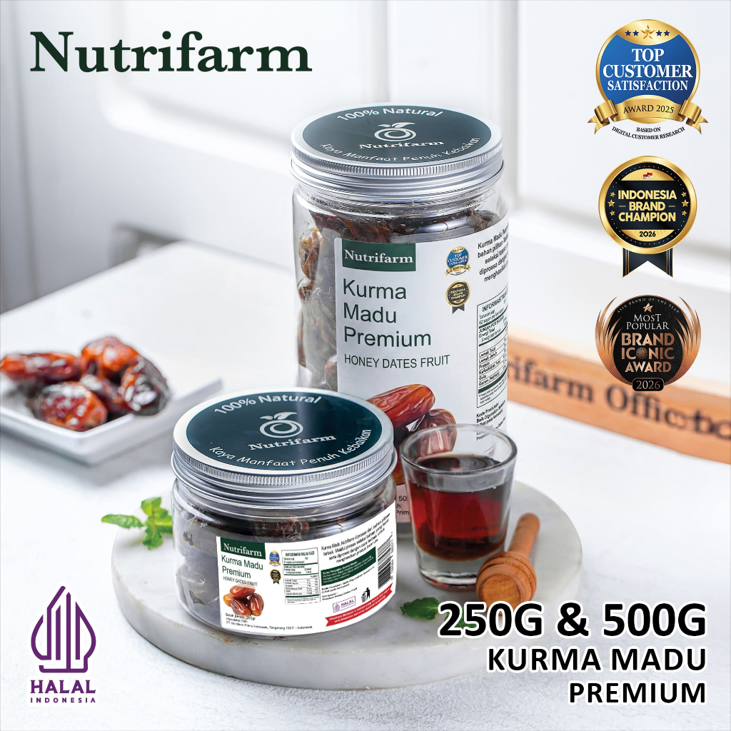 Nutrifarm Kurma Madu 250g 500g