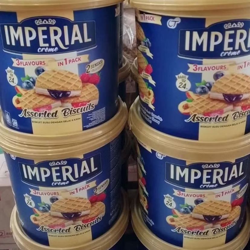IMPERIAL BISKUIT - IMPERIAL CREAME - ASSORTED IMPERIAL KARTON ISI 6