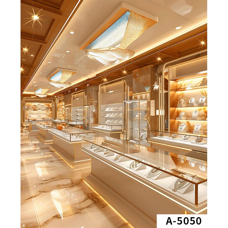 Toko Perhiasan, Perhiasan Emas, Latar Belakang Siaran Langsung Interior, Wallpaper, Permata Giok, Pe