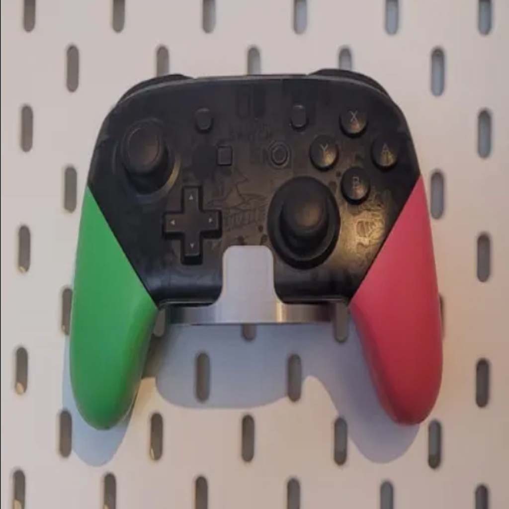 Universal Game Controller Stand for IKEA Skadis Pegboard