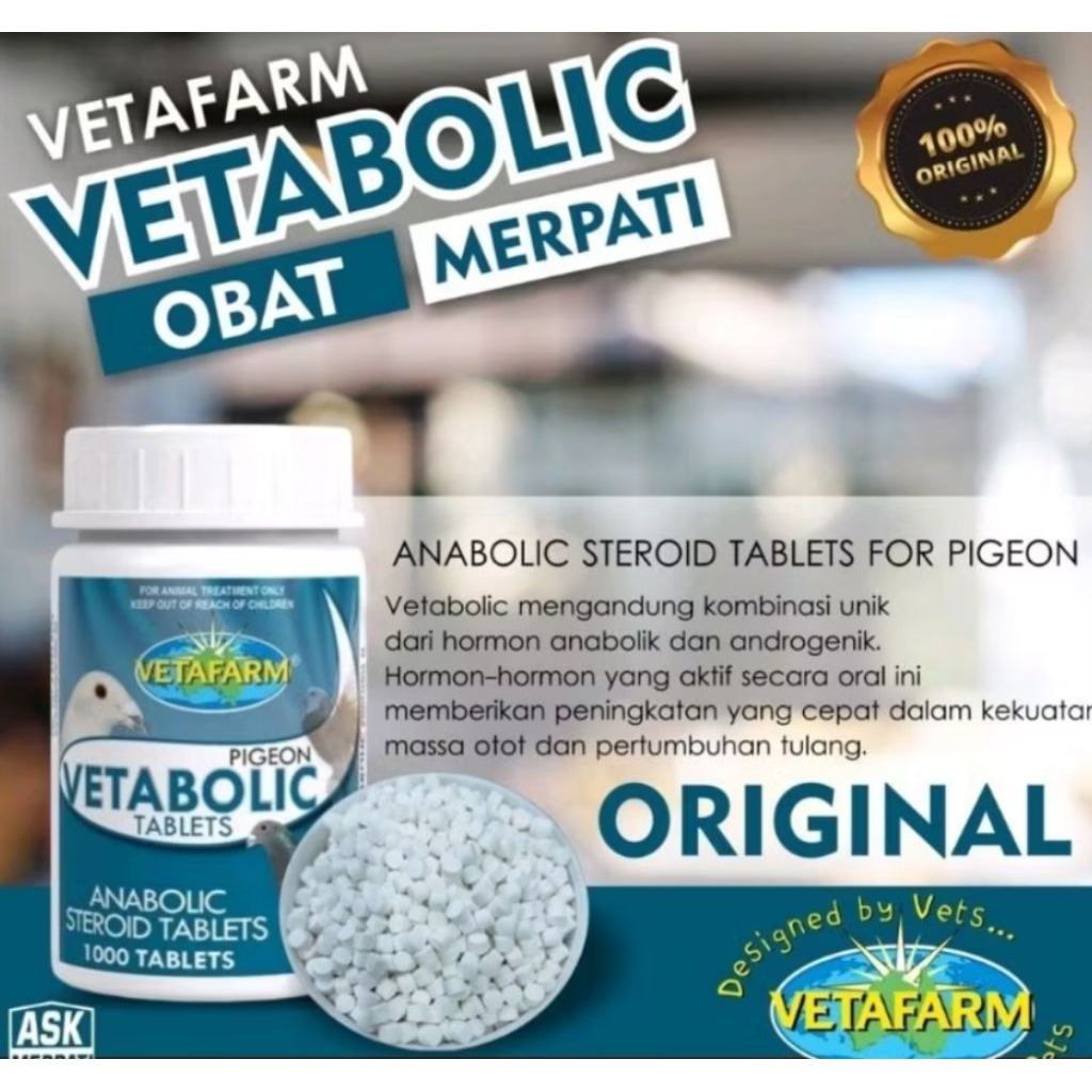 VETABOLIC JAMU MERPATI