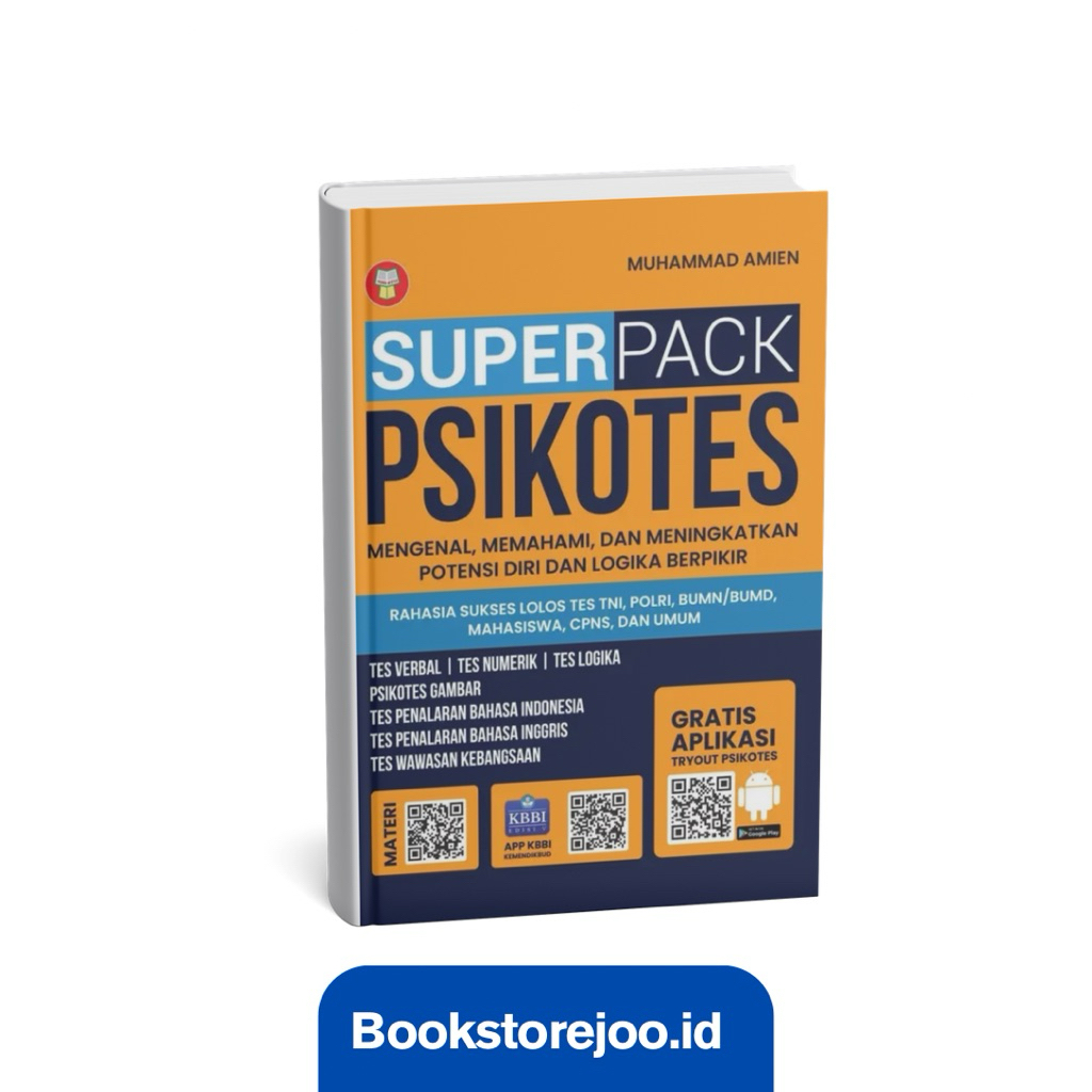Buku Superpack Psikotes ( Psikotes Kerja, Tni Polri, Tes Kedinasan dan Cpns) - Muhammad Amin