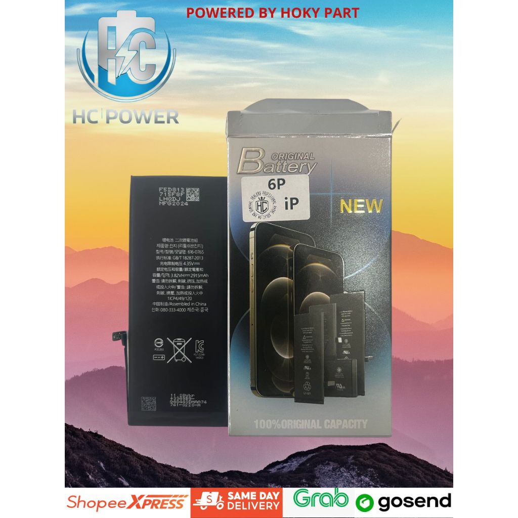 BATERAI IPHONE 6 PLUS ORIGINAL