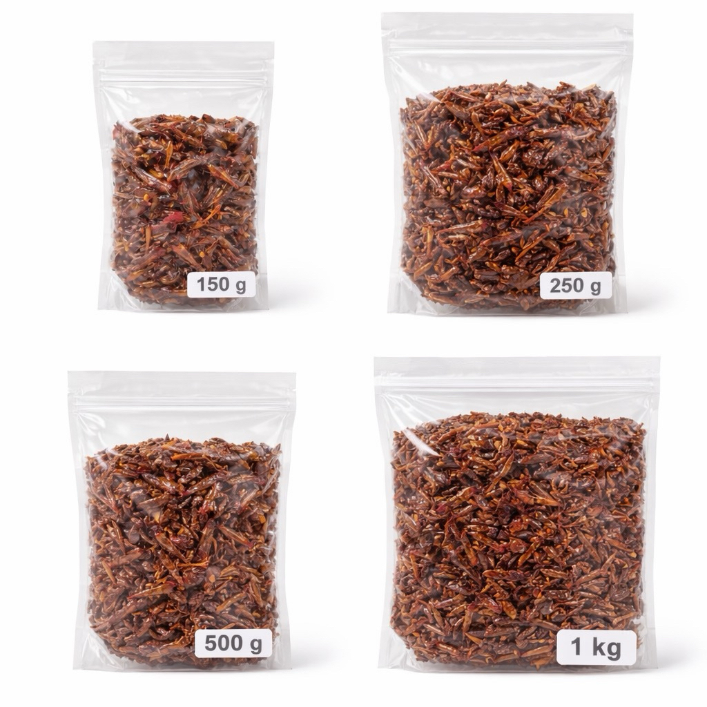 Simeut Goreng Belalang Sawah Pedas Manis