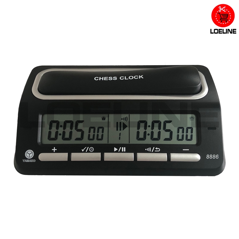 Jam Catur Yamako 8886 Digital Chess Clock Count Timer Standar Percasi Pertandingan