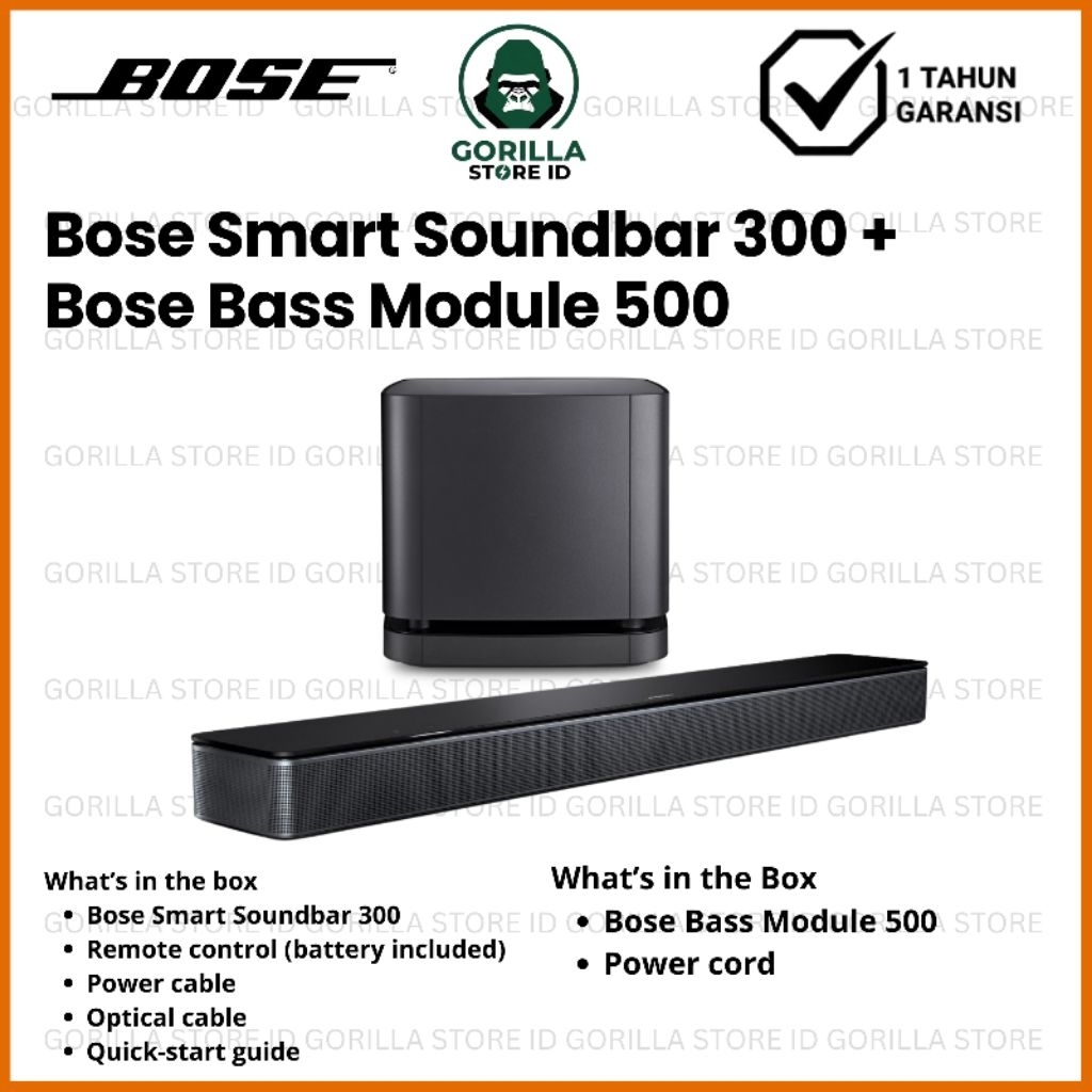 Bose Tv Speaker Soundbar With Bluetooth HDMI-ARC + Bass Module 500