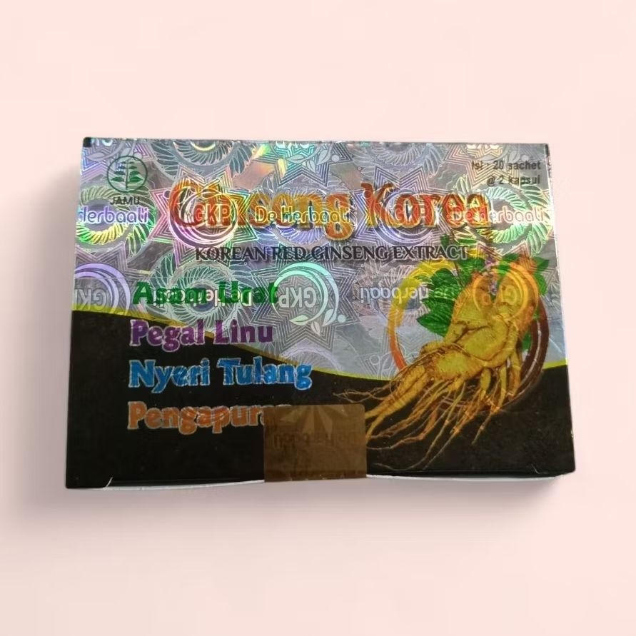 Kapsul Ginseng Korea Korean Red Ginseng Extract