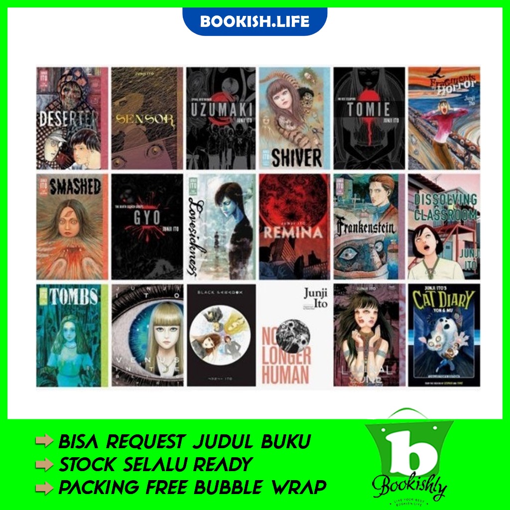 junji ito manga (English)