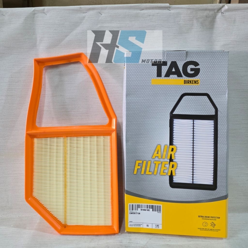 SARINGAN UDARA FILTER UDARA AIR FILTER FILTER HAWA MOBIL WULING CONFERO TB-WAF-002 / 24552164 TAG BI