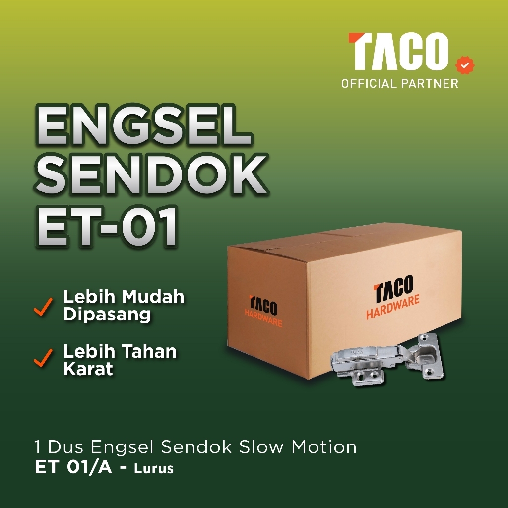 TACO 1 DOS Engsel Sendok Slow Motion