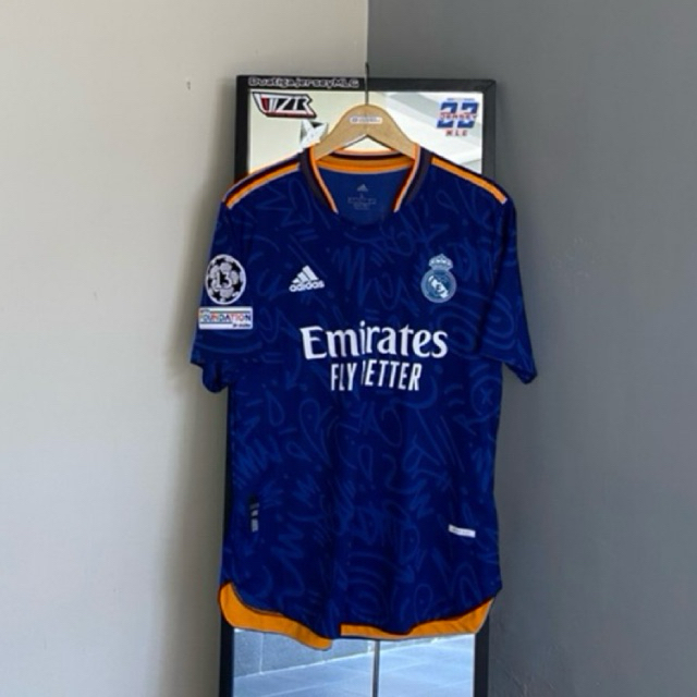 JERSEY REAL MADRID AWAY 2021/2022 PLAYER ISSUE UCL MODRIC 10- JERSEY SEPAKBOLA MADRID AWAY 2021/2022