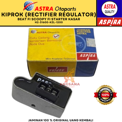 REGULATOR KIPROK BEAT FI, SCOOPY FI SARTER KASAR - ORIGINAL ASPIRA