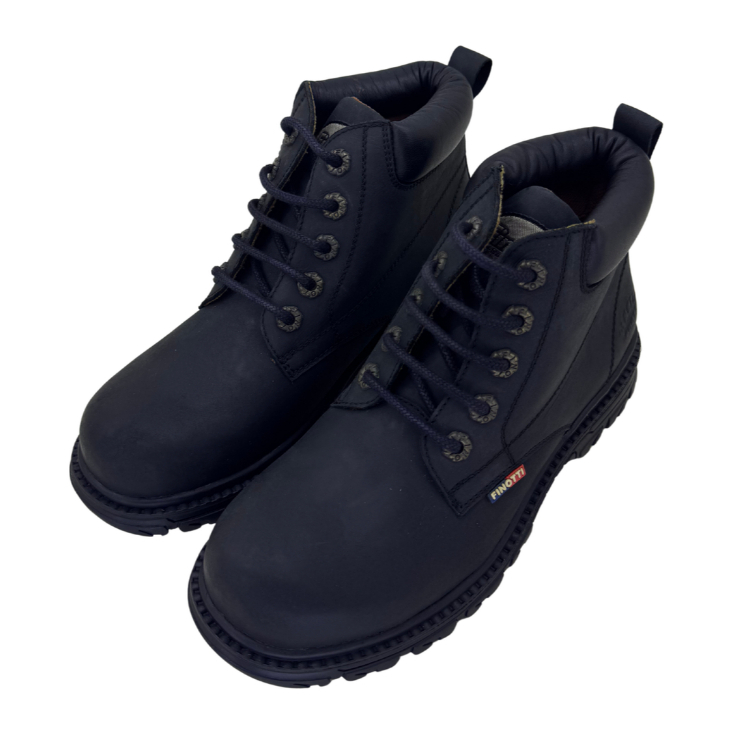 Sepatu boots tinggi Kulit Asli Finotti G 203