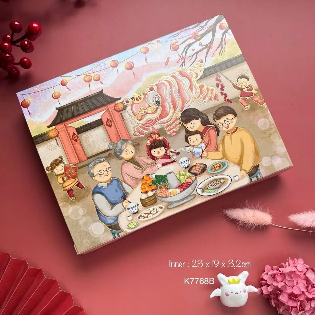 Kotak nastar sekat 20/30