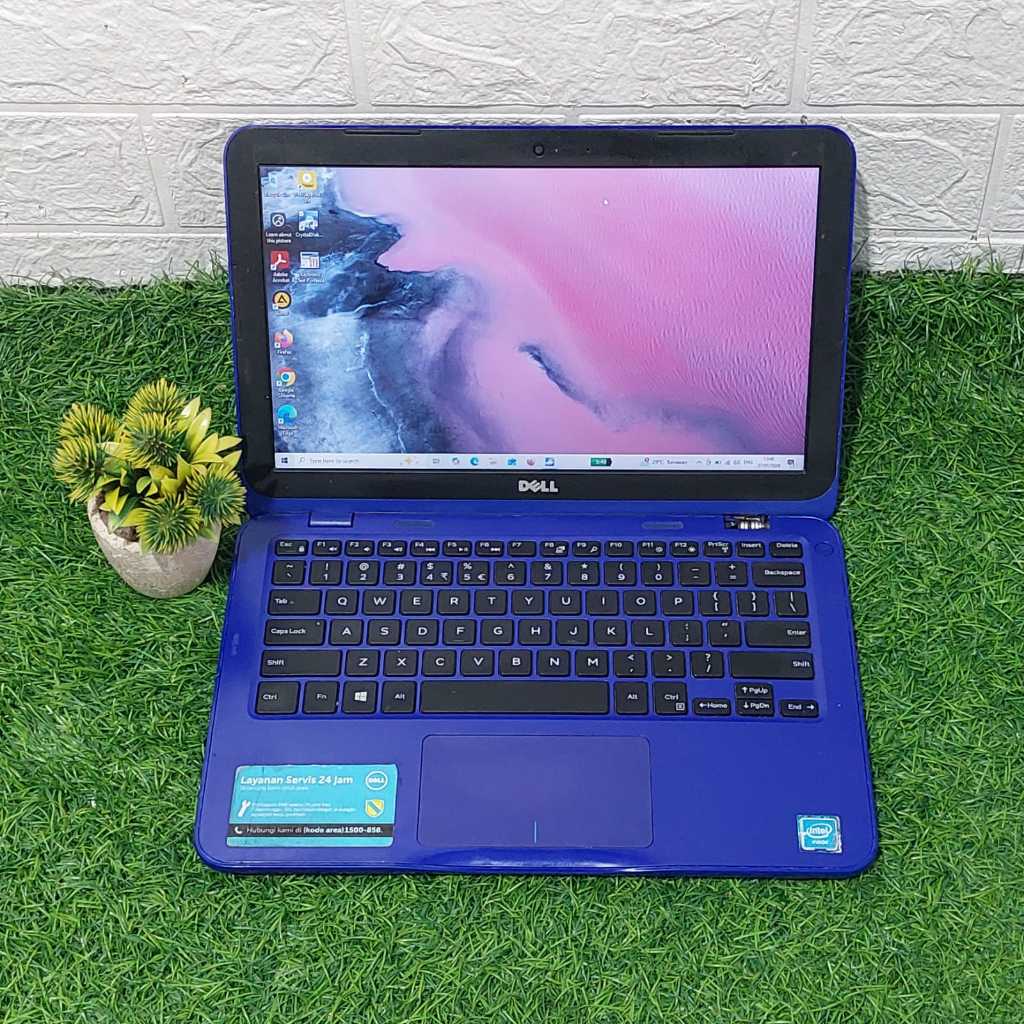Netbook Dell Inspiron P24T Intel N3050 Ram 8GB SSD 128GB Windows 10 Siap Kerja