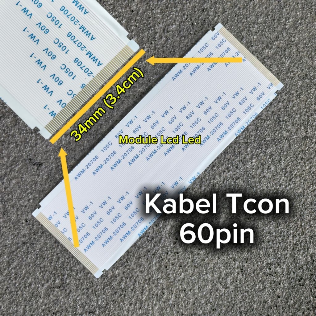 KABEL TCON 60 PIN FLEXIBLE