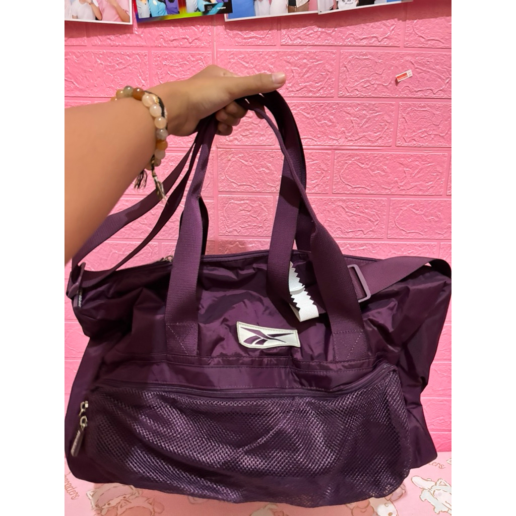 Reebok bag gym,pilates tas traveling