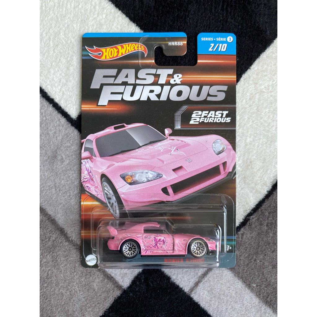 Hotwheels Honda S2000 Pink Suki Fast & Furious FF Wave