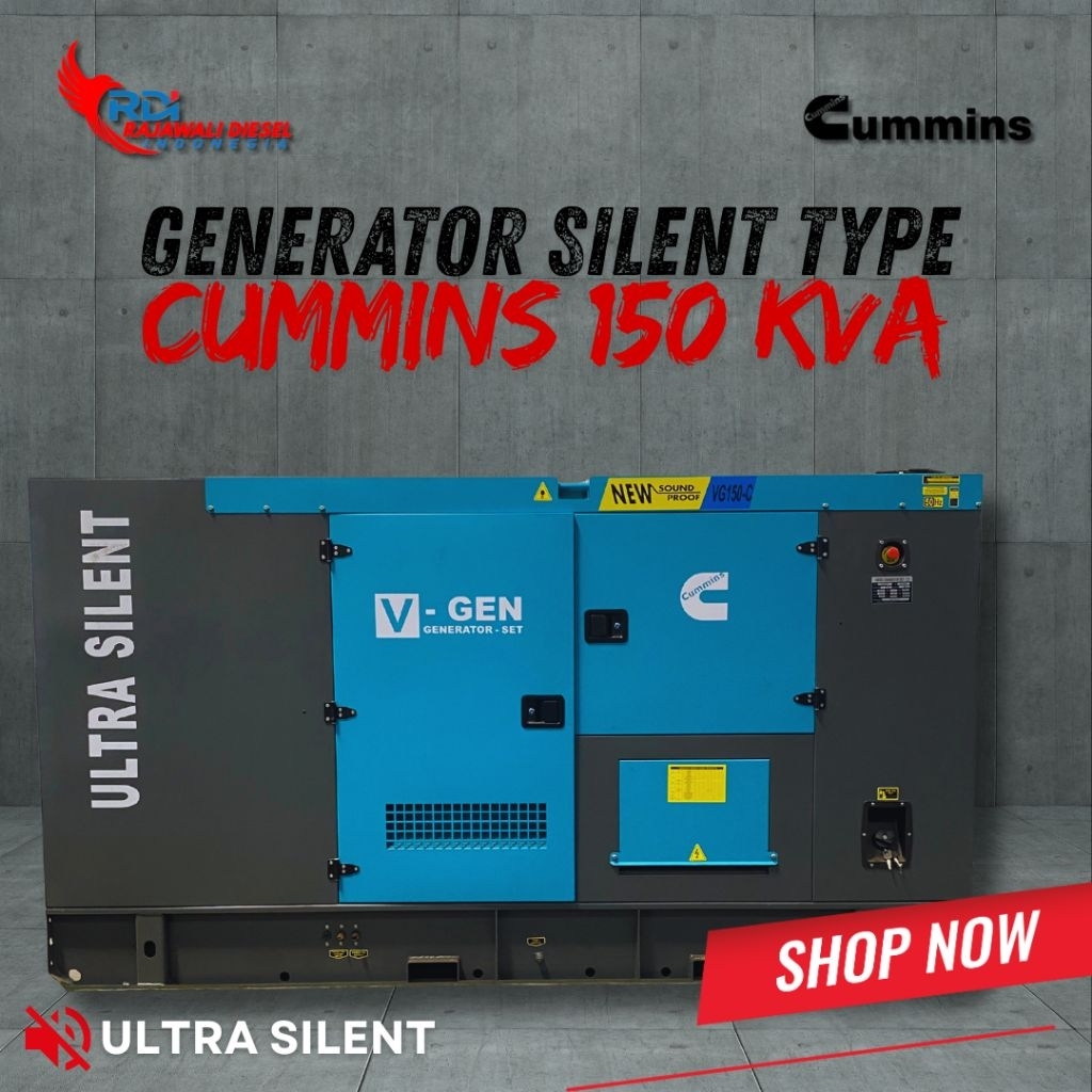 GENSET CUMMINS 150 KVA INDUSTRIAL