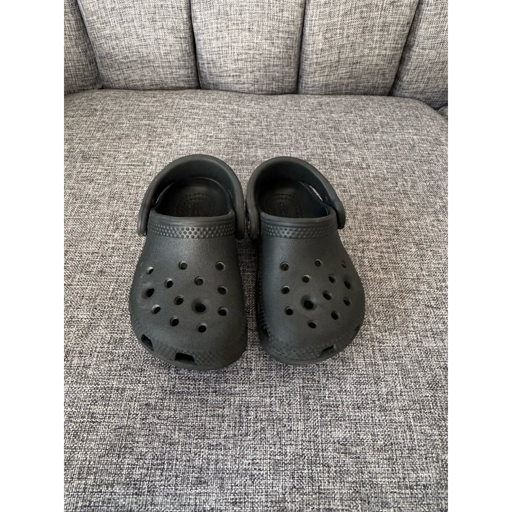 Sandal Crocs Anak | Hitam | Preloved