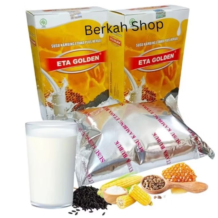 susu kambing plus herbal 250 grm ETA GOLDEN