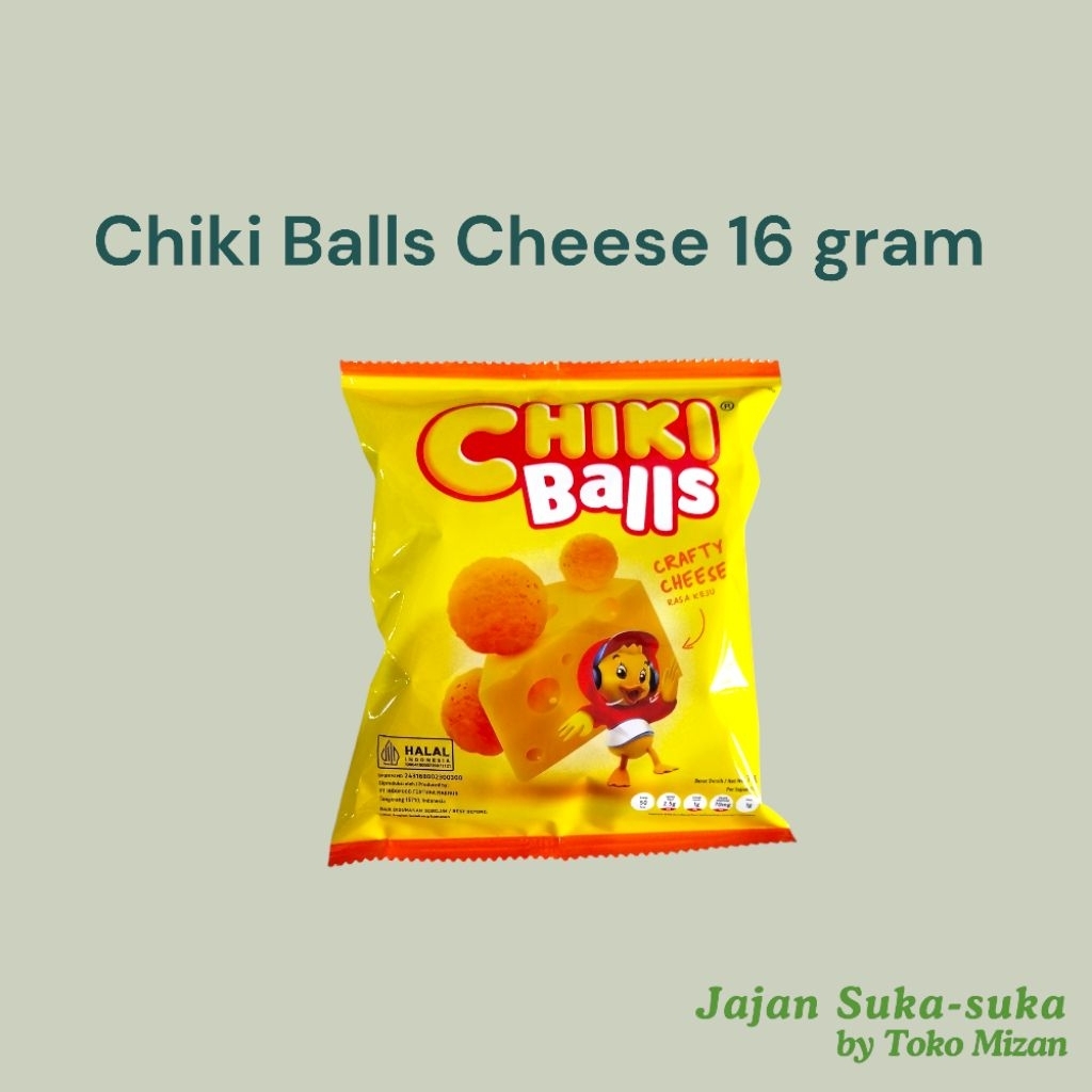 Chiki Balls Keju 2000 16 gram