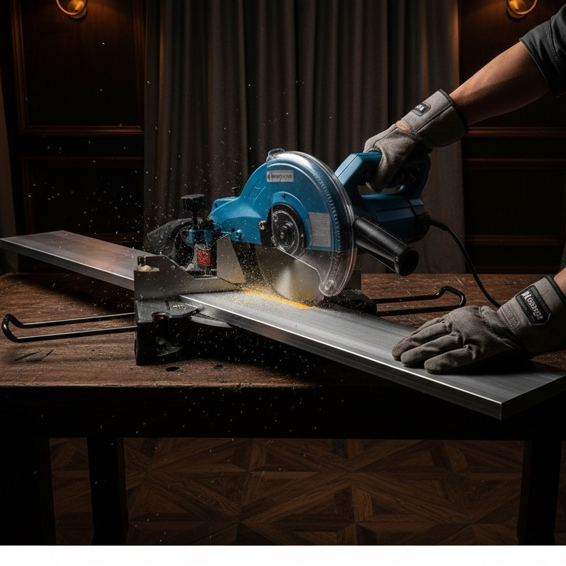 BENZ BZ-8044 Miter saw Mesin Potong Alumunium Kayu 10" / Mitre Saw 10" Silent