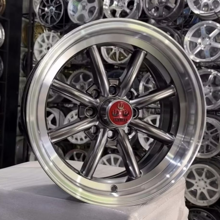 velg mobil ring 14 WATANABE LEBAR 7 ET 10 velg rally R14 avanza jazz city vios yaris raize rocky Kij