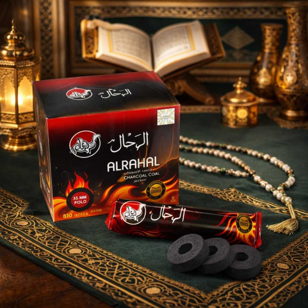 Grosir Arang Areng Bara Magic Briket Bricket Charcoal Bukhur Buhur Dupa Sisha Al Rahal Perbox