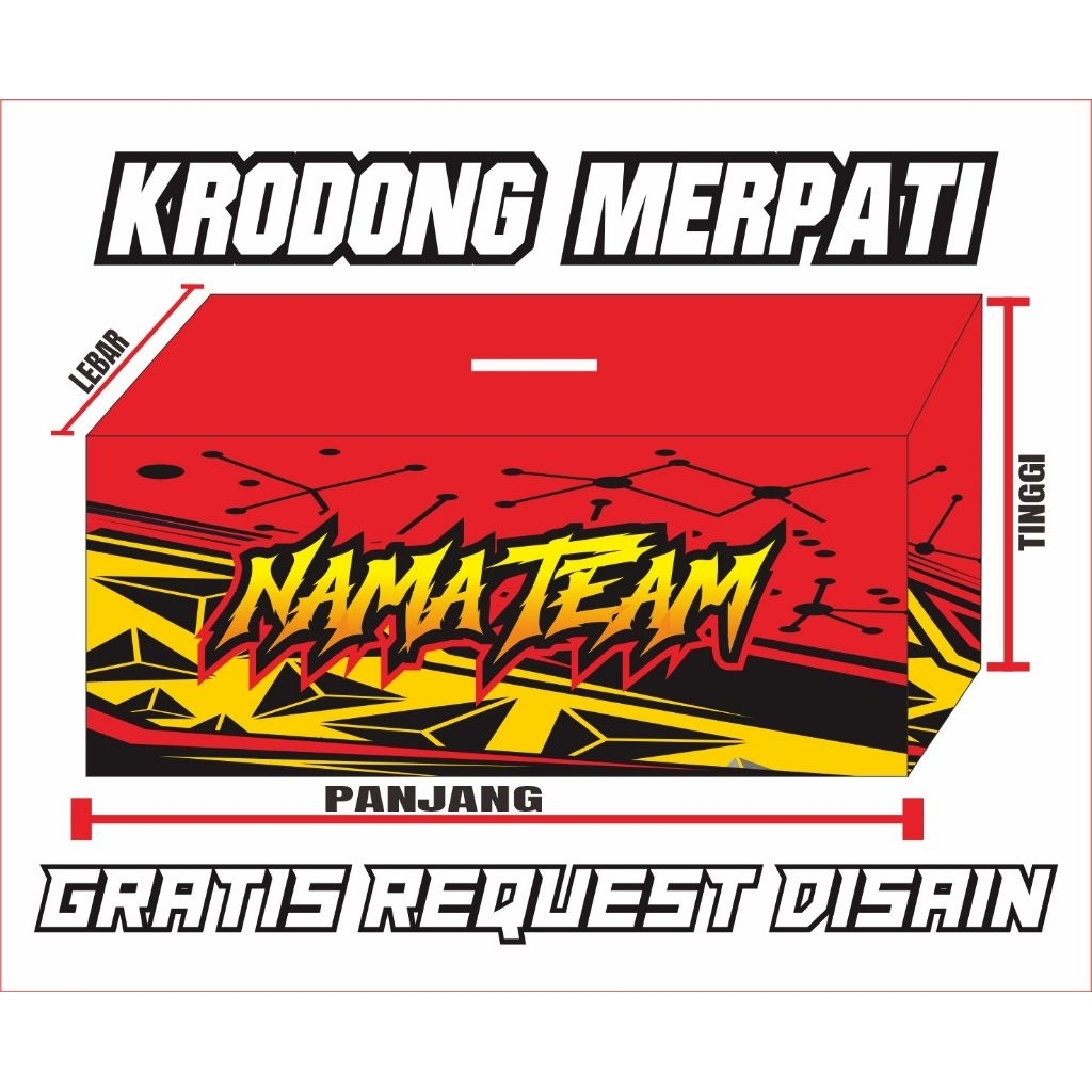Krodong dongdang merpati custom disain gratis